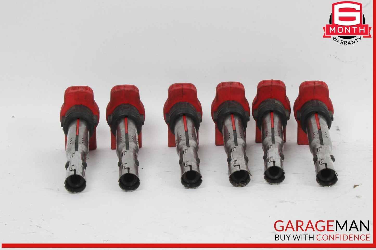 07-15 Audi Q7 A6 S6 Ignition Coils Set of 6 Pc 06E905115E OEM