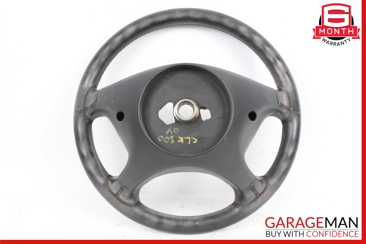 03-09 Mercedes SL500 CLK500 Driver 4 Spoke Steering Wheel Leather Anthracite