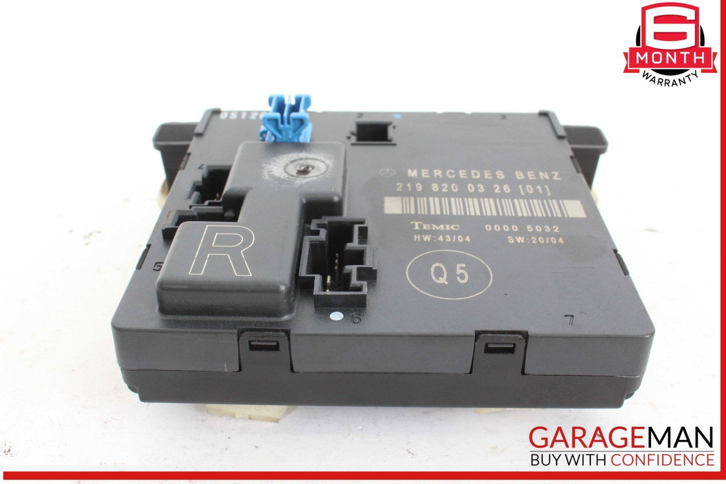 06-11 Mercedes W219 CLS500 CLS55 Rear Right Door Control Module 2198200326