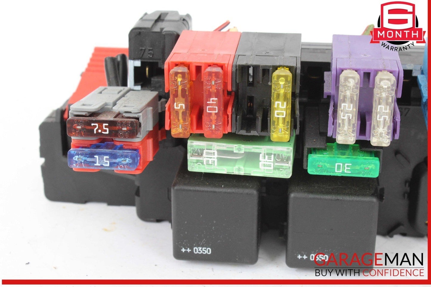03-12 Mercedes R230 SL500 SL55 AMG SL550 Rear SAM Fuse Box Relay Module OEM
