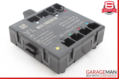 08-18 Mercedes W204 C280 C300 E400 Front Left Side Door Control Module Unit