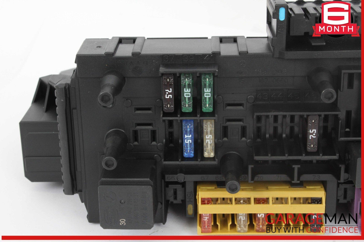 17-20 Mercedes SLC43 AMG SLC300 Rear Relay Fuse Box SAM Control Module OEM