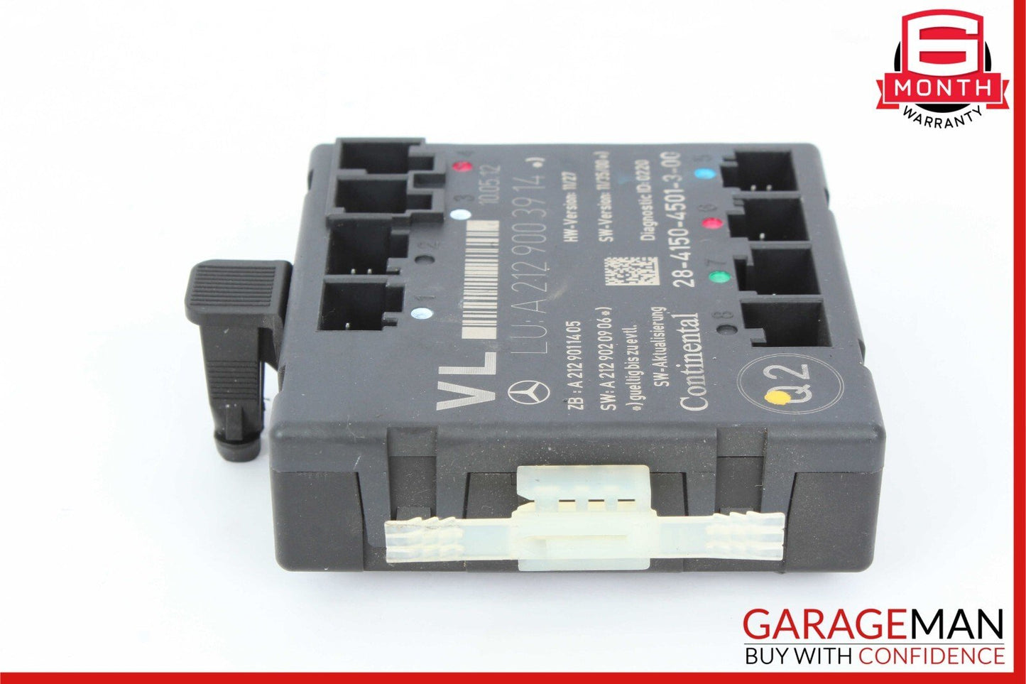 08-18 Mercedes W204 C250 E350 Front Left Driver Side Door Control Module OEM