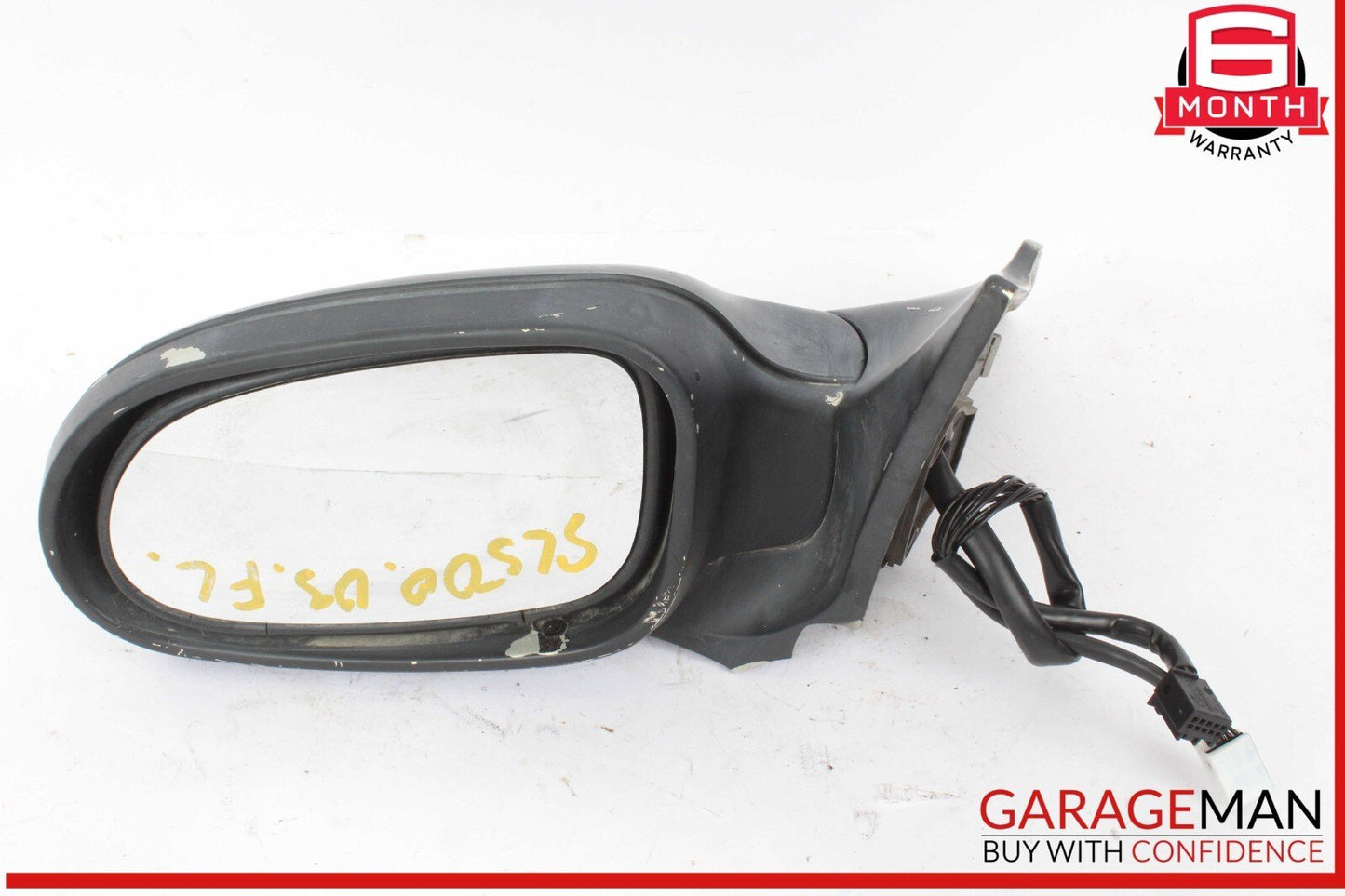 03-08 Mercedes R230 SL500 SL600 Front Left Side Door Rear View Mirror OEM