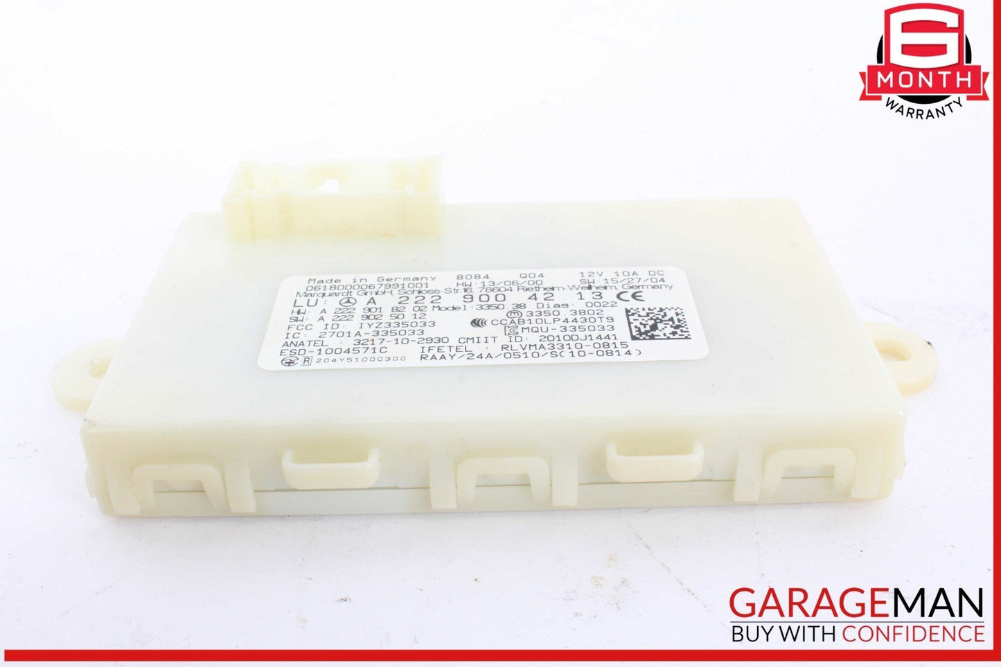 14-20 Mercedes X253 GLC350e S600 GLC350 S550 Keyless Go Entry Control Module OEM