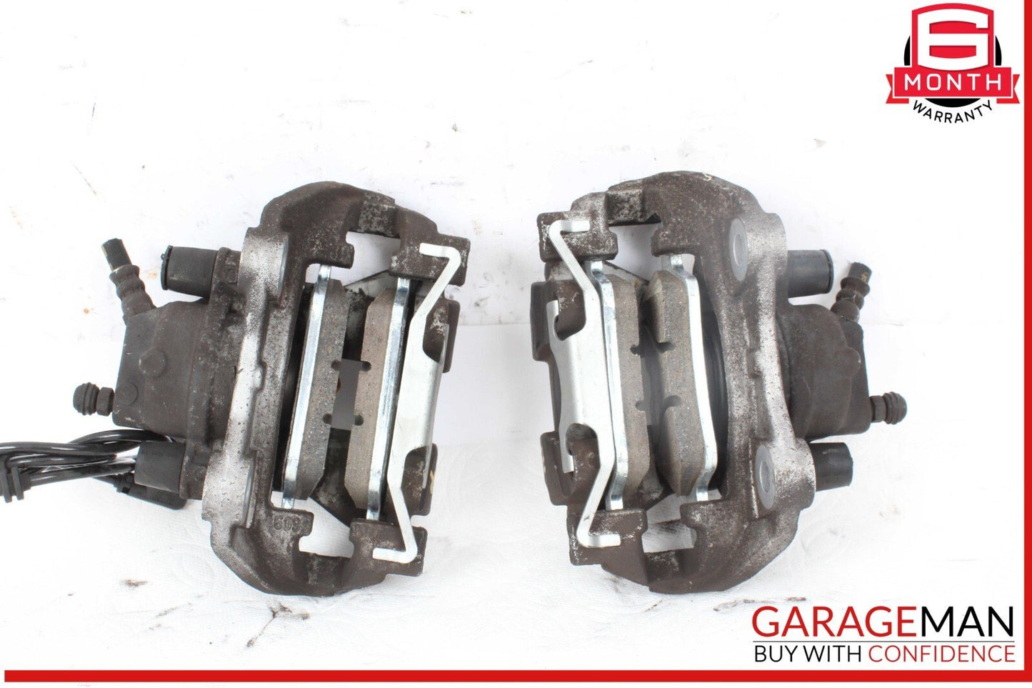 07-14 Mercedes W221 S550 Rear Left & Rear Right Side Brake Calipers Set of 2 OEM