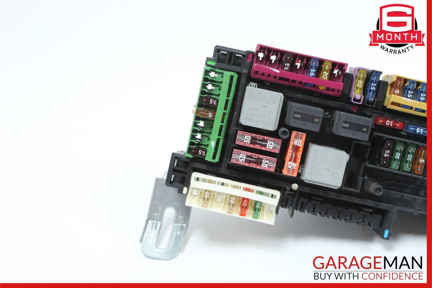 10-18 Mercedes E350 CLS400 Rear Fuse Relay Box SAM Signal Acquisition Assembly