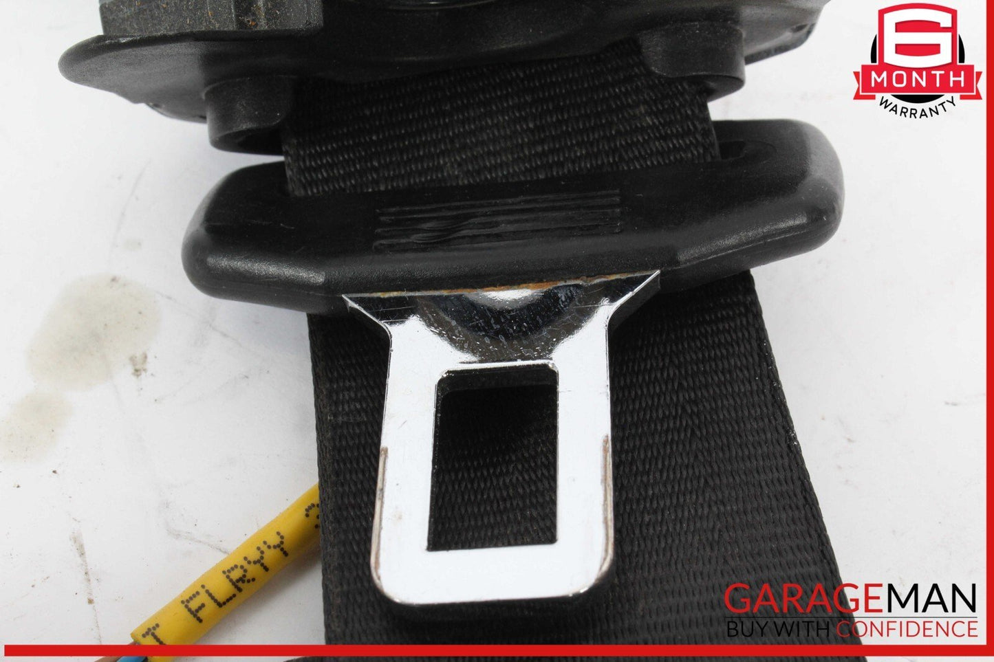 03-06 Porsche Cayenne 955 Rear Right Passenger Side Seat Belt Seatbelt Black OEM