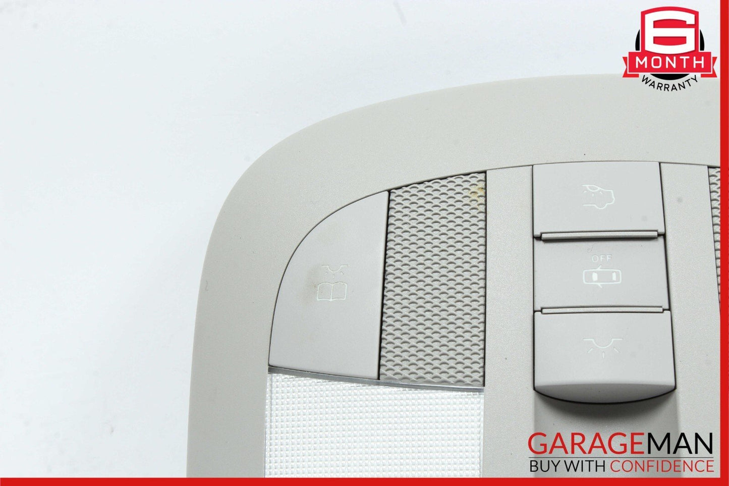 06-13 Mercedes X164 GL450 R500 R63 AMG Front Overhead Dome Light Lamp Assy Gray