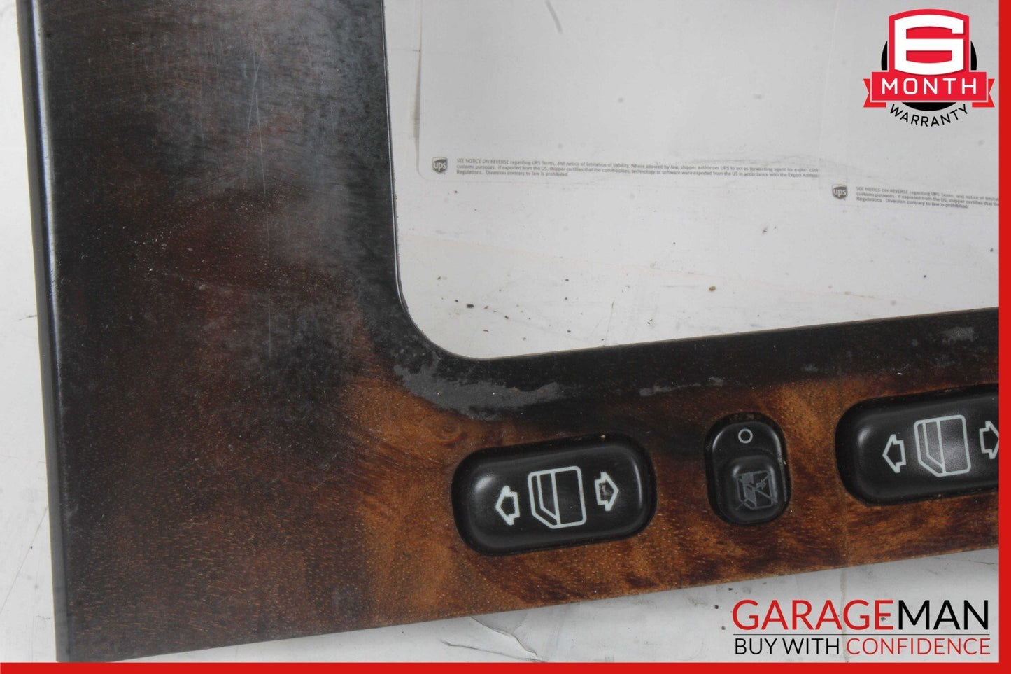 02-05 Mercedes W163 ML500 Center Console Shifter Window Control Switch Trim Assy