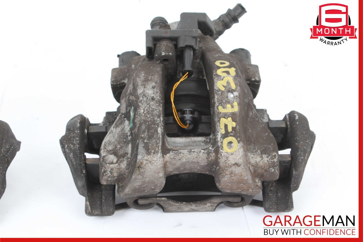 07-11 Mercedes W211 E350 E550 Rear Left & Right Brake Caliper Calipers Set OEM
