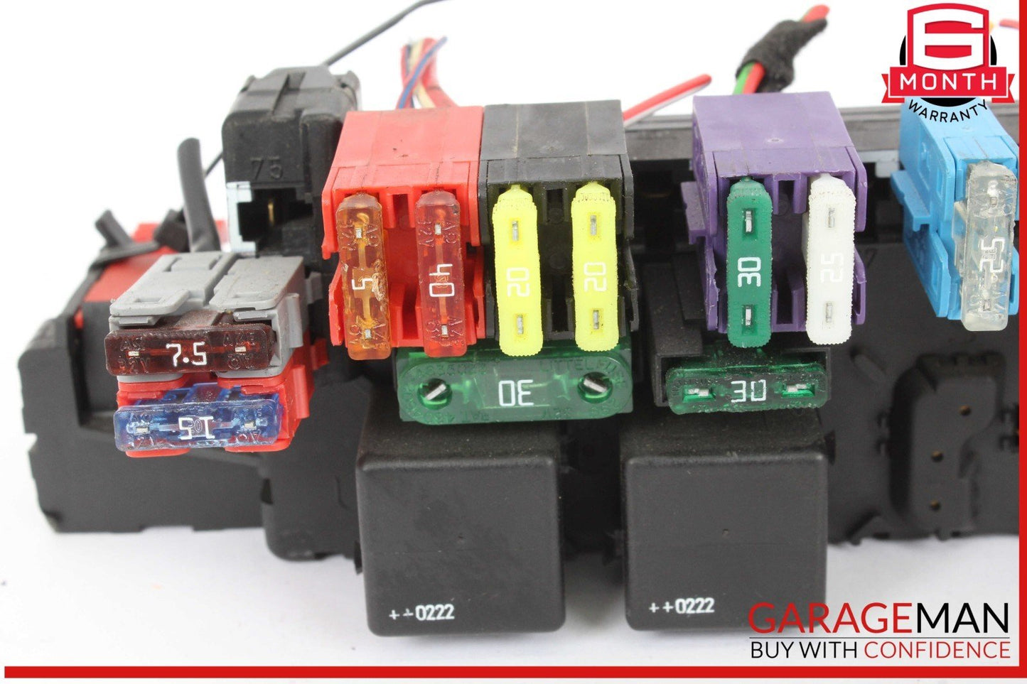 03-12 Mercedes R230 SL500 SL55 AMG SL550 Rear SAM Fuse Box Relay Module OEM