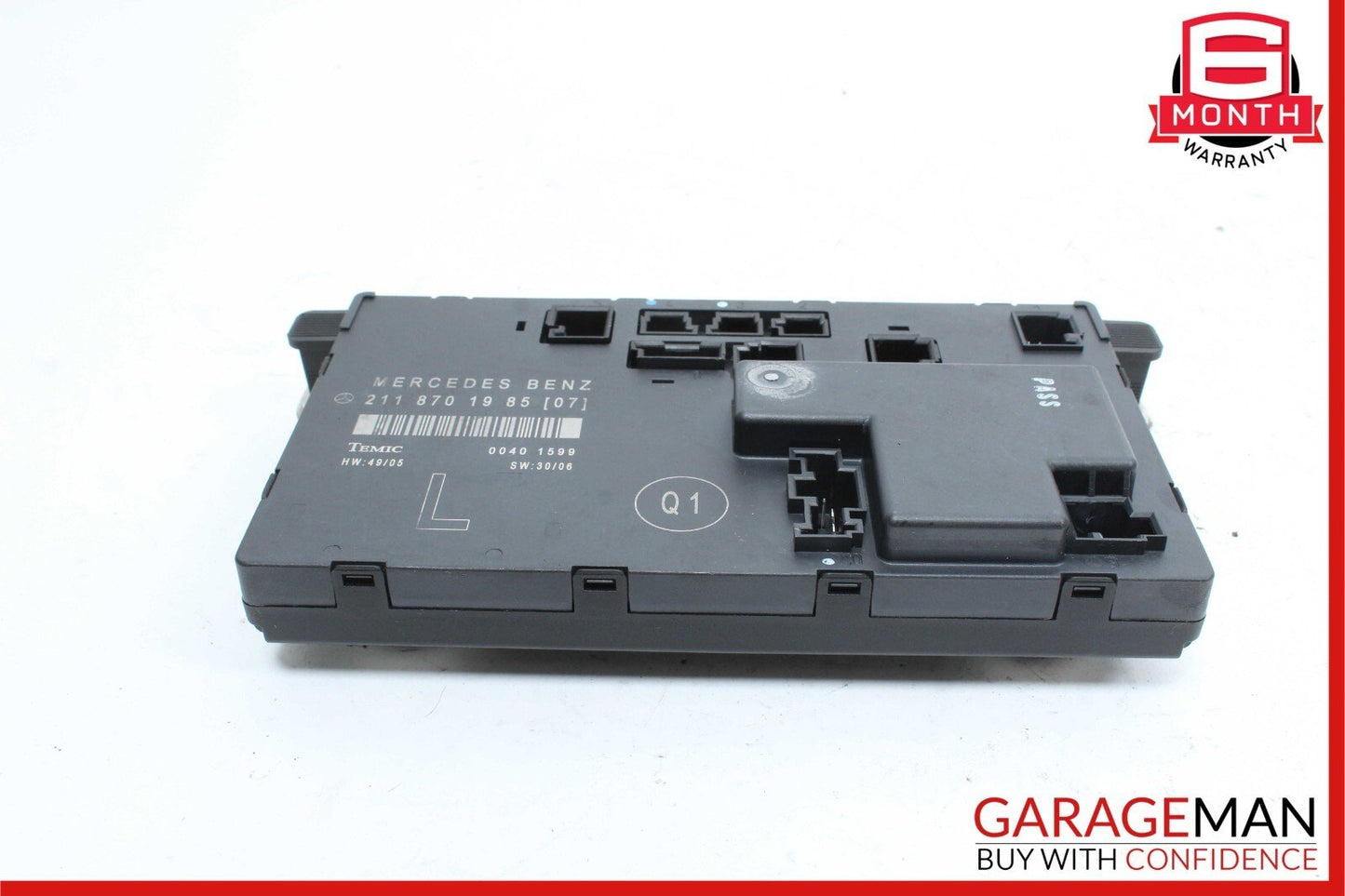 03-09 Mercedes W211 E350 Front Left Driver Side Door Control Module Unit OEM