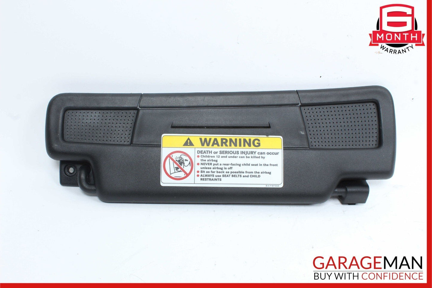 05-11 Mercedes R171 SLK280 SLK350 Front Left Side Sun Visor Sunvisor Shade Black