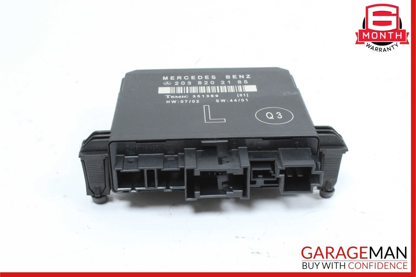 01-07 Mercedes W203 C230 Kompressor Rear Left Side Door Control Module Unit OEM