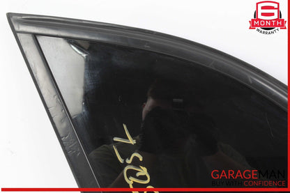 12-17 Audi Q5 Rear Left Driver Side Door Quarter Window Glass 8R0845299Q OEM