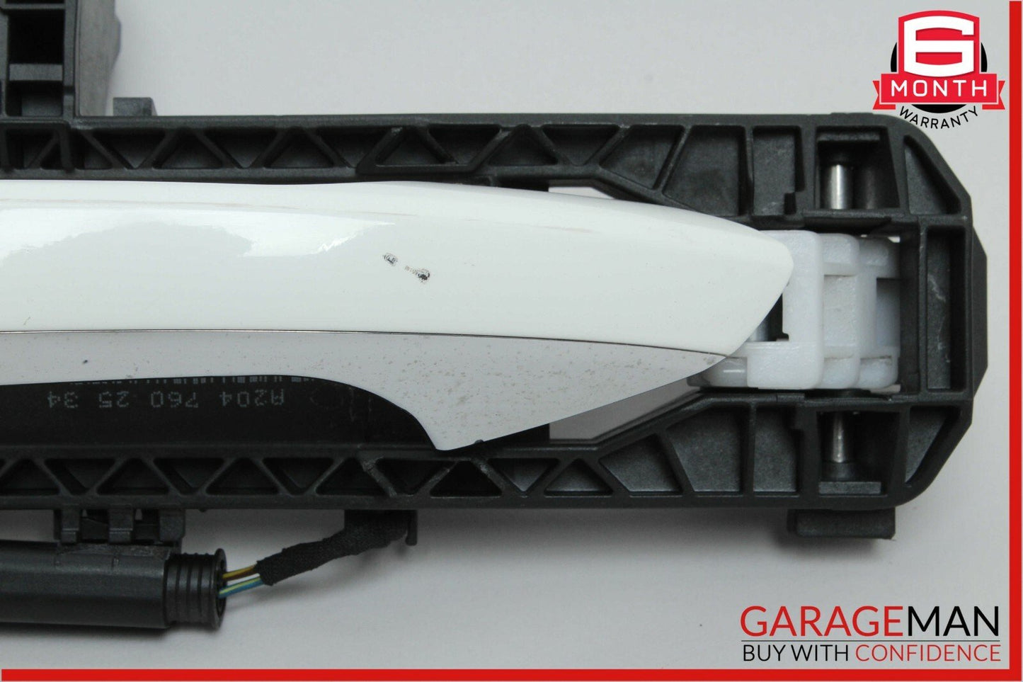 12-14 Mercedes W204 C250 Rear Left Side Keyless Go Exterior Door Handle White