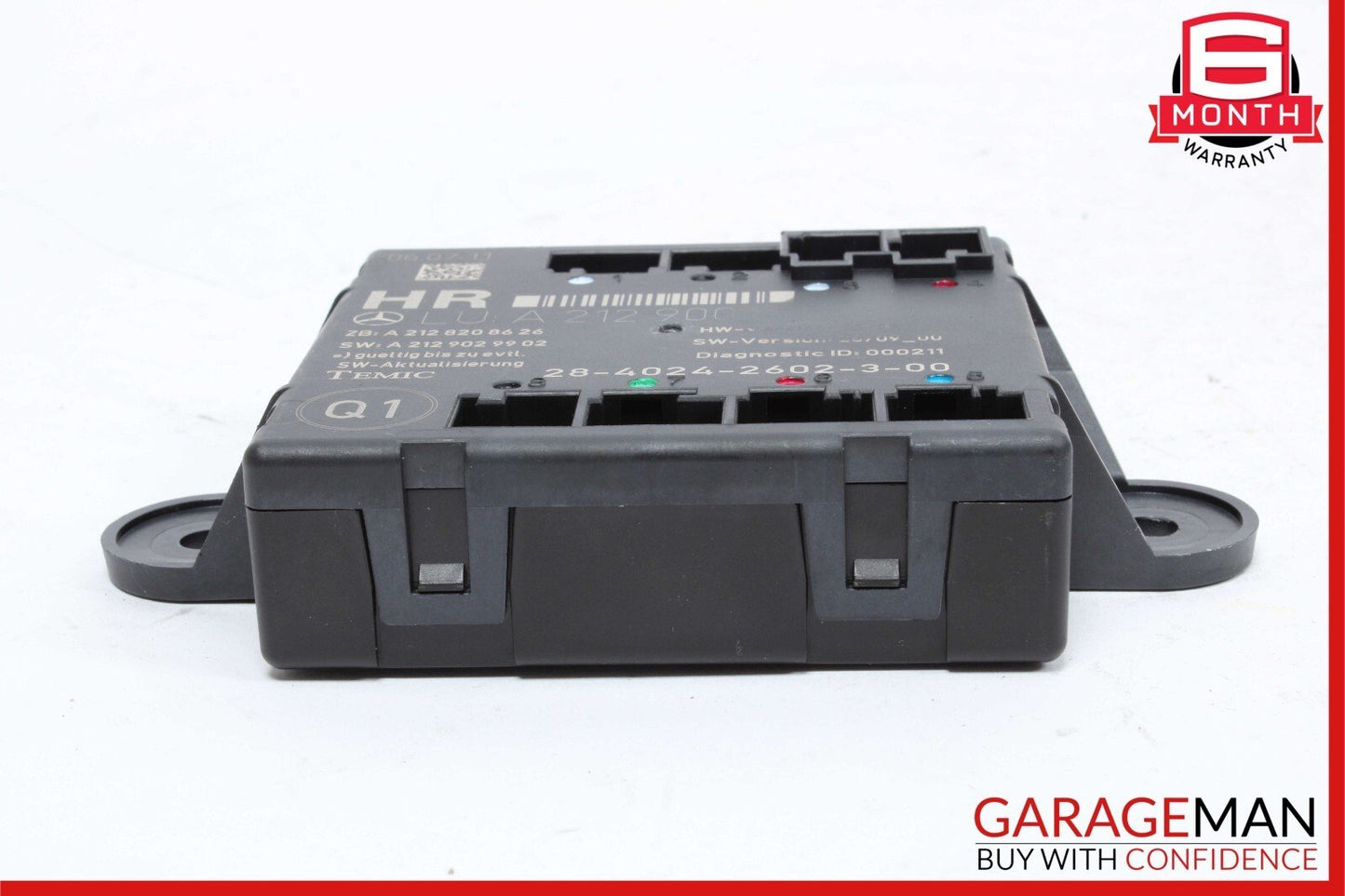 08-18 Mercedes W204 C350 C300 GLK350 Rear Right Side Door Control Module OEM