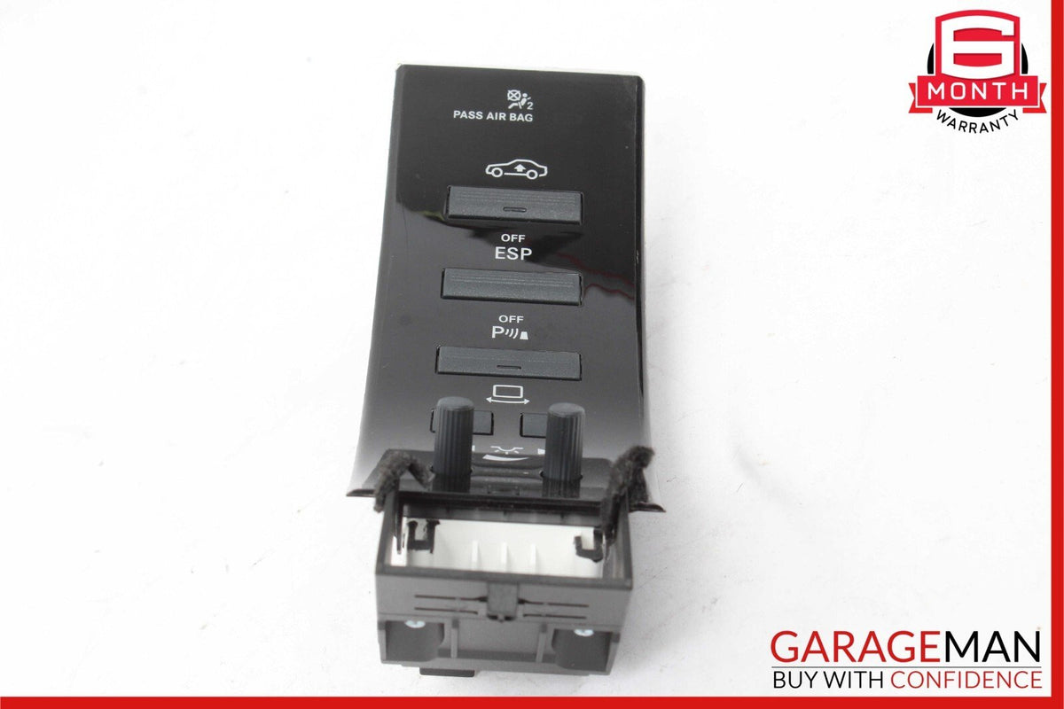07-13 Mercedes W219 CL550 Ride Height ESP Parking Sensor Cluster Control Switch