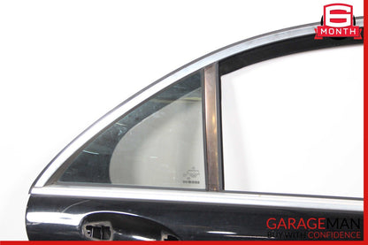 07-13 Mercedes W221 S400 Rear Right Passenger Side Exterior Door Shell Black