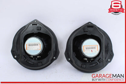 08-18 Mercedes W204 C250 CGI Front Left and Right Door Audio Speaker Set OEM
