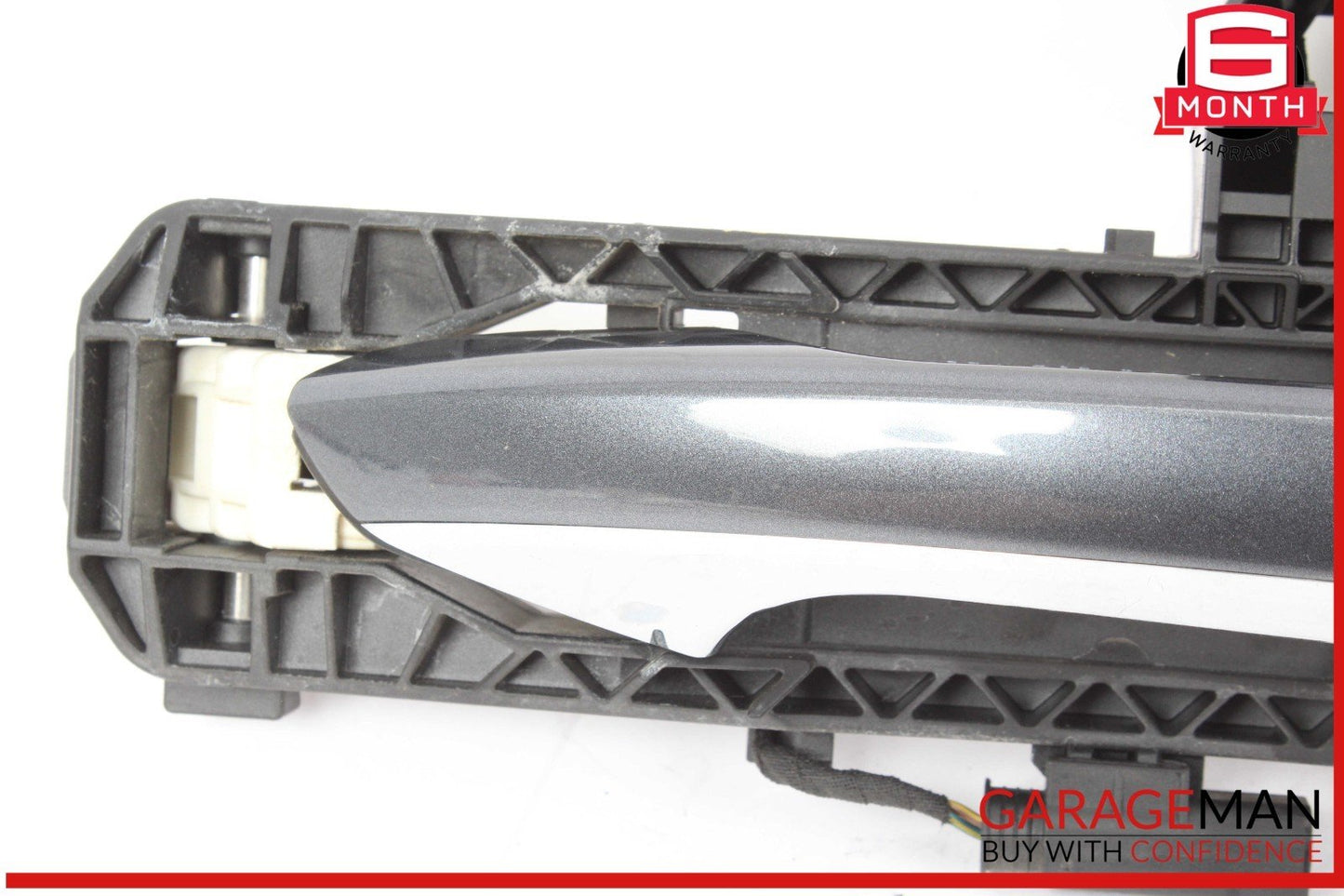 12-16 Mercedes X166 GL450 Right Passenger Side Exterior Door Handle Gray OEM