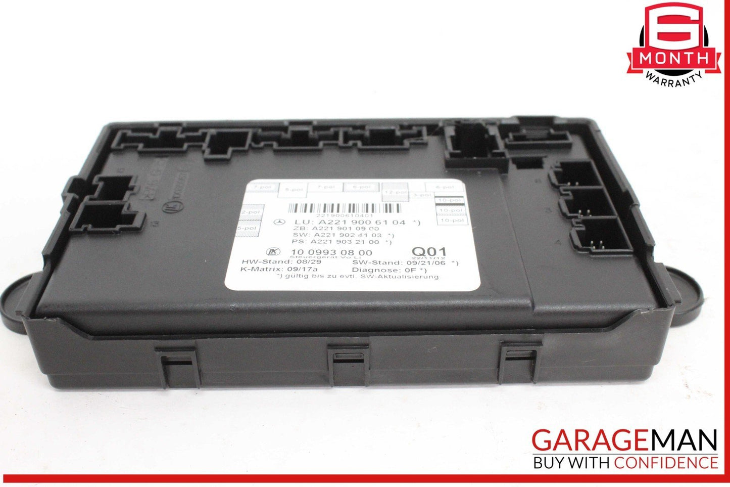 07-13 Mercedes W221 S550 Front Left Driver Side Door Control Module Unit OEM