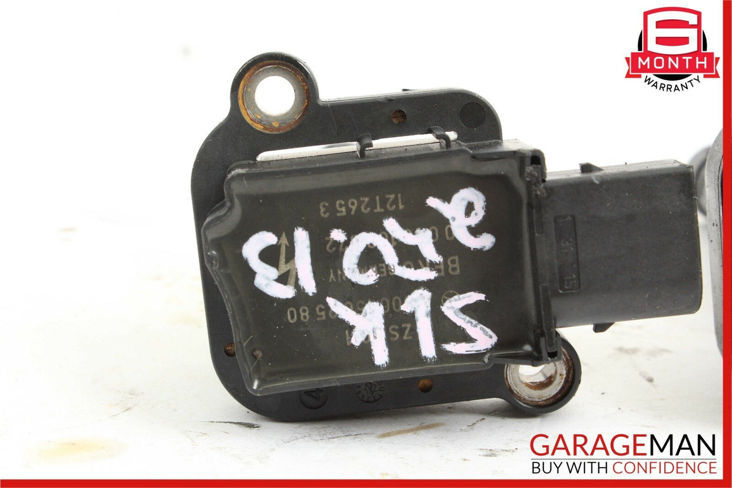 12-14 Mercedes R172 SLK250 Engine Ignition Coil Spark Plug 0001502580 Set OEM