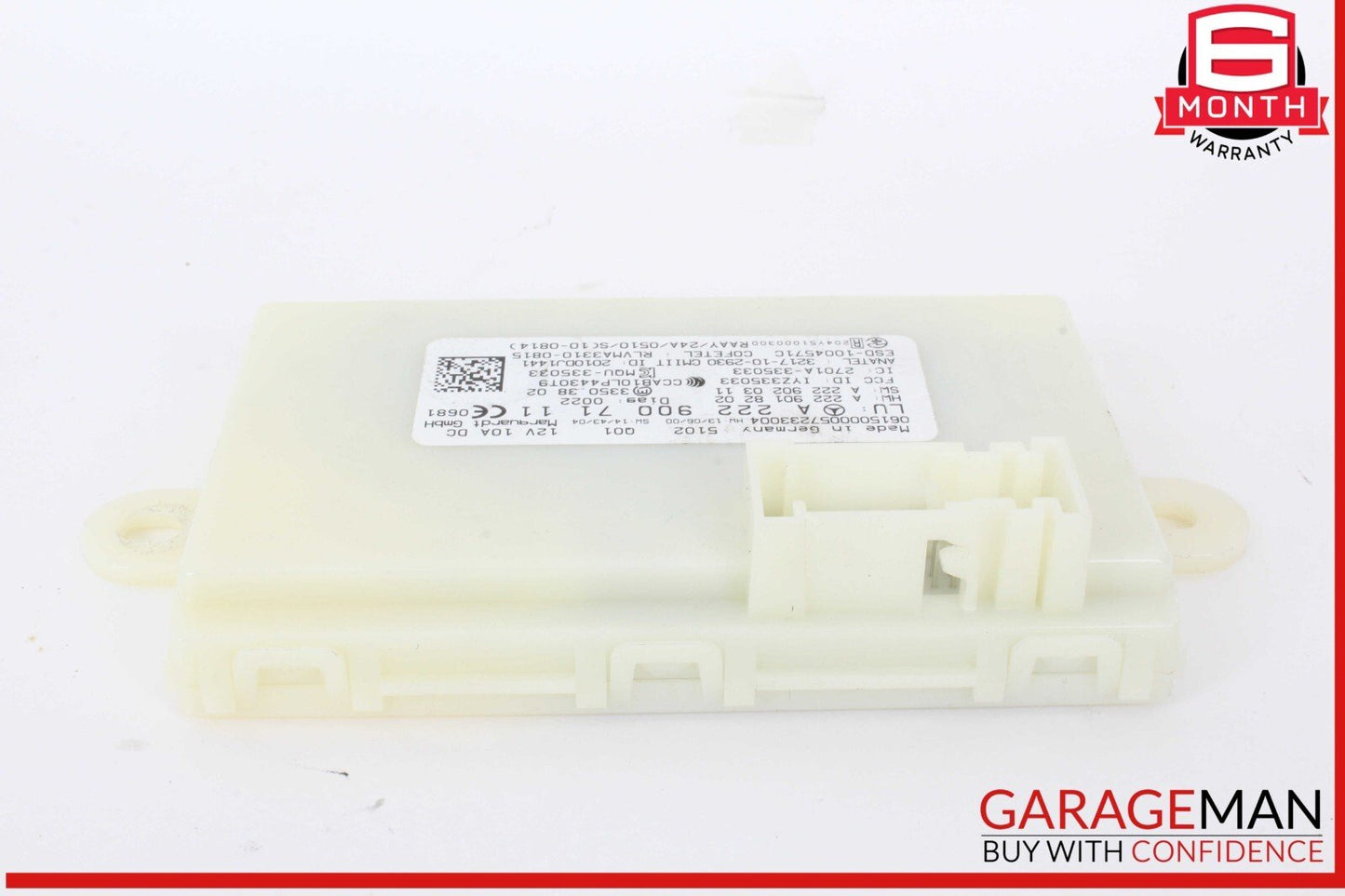14-19 Mercedes W205 C300 S600 GLC350 S550 Keyless Go Entry Control Module OEM