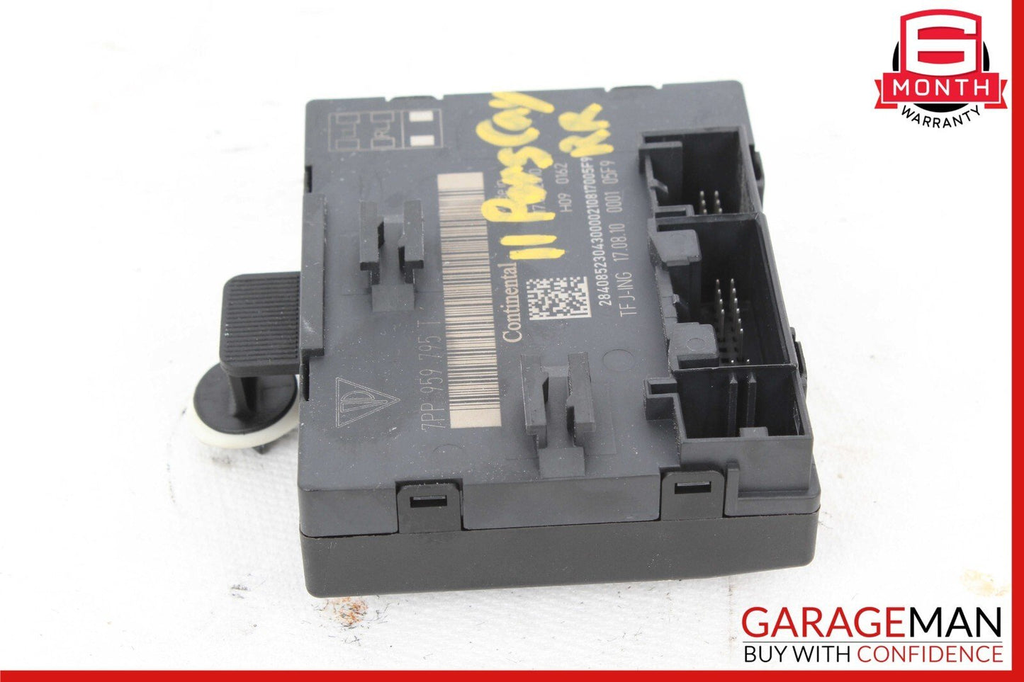 11-17 Porsche Cayenne S 958 Rear Right Side Door Control Module 7PP959795T OEM