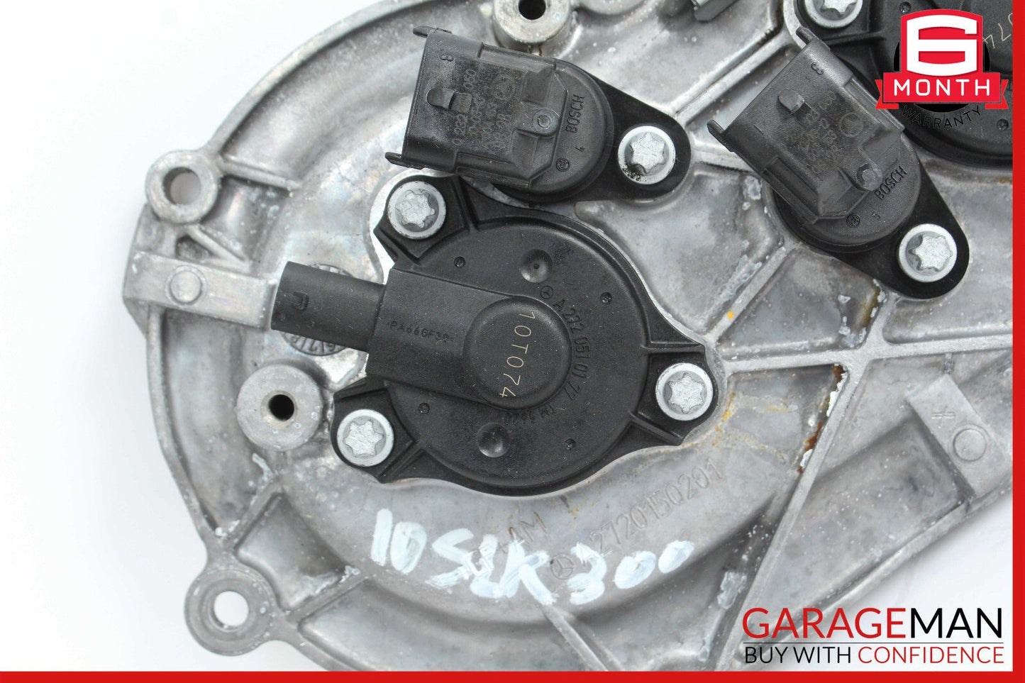Mercedes R171 SLK300 E350 Front Left Side Engine Timing Chain Cover Plate OEM