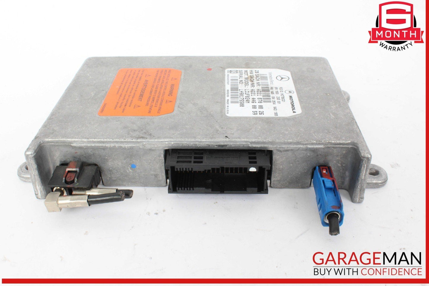 Mercedes W164 ML350 GL450 Voice Communication Control Module 2218700826 OEM