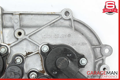 06-13 Mercedes W221 S550 Front Right Engine Timing Chain Cover Plate OEM