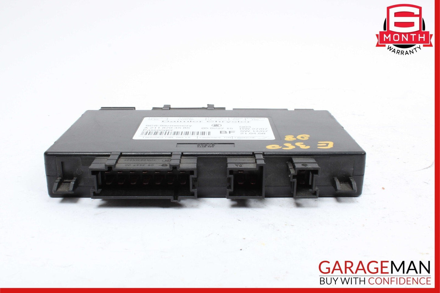 03-12 Mercedes E350 E550 GL450 GL500 CLS550 Front Right Seat Control Module Unit