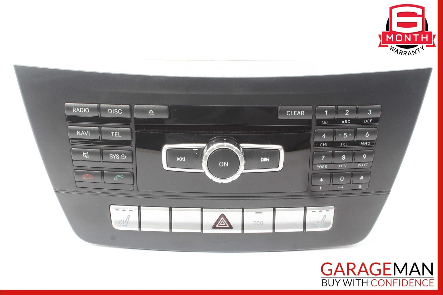 12-14 Mercedes W204 C250 C350 C300 Navigation Command Head Unit DVD CD Audio OEM