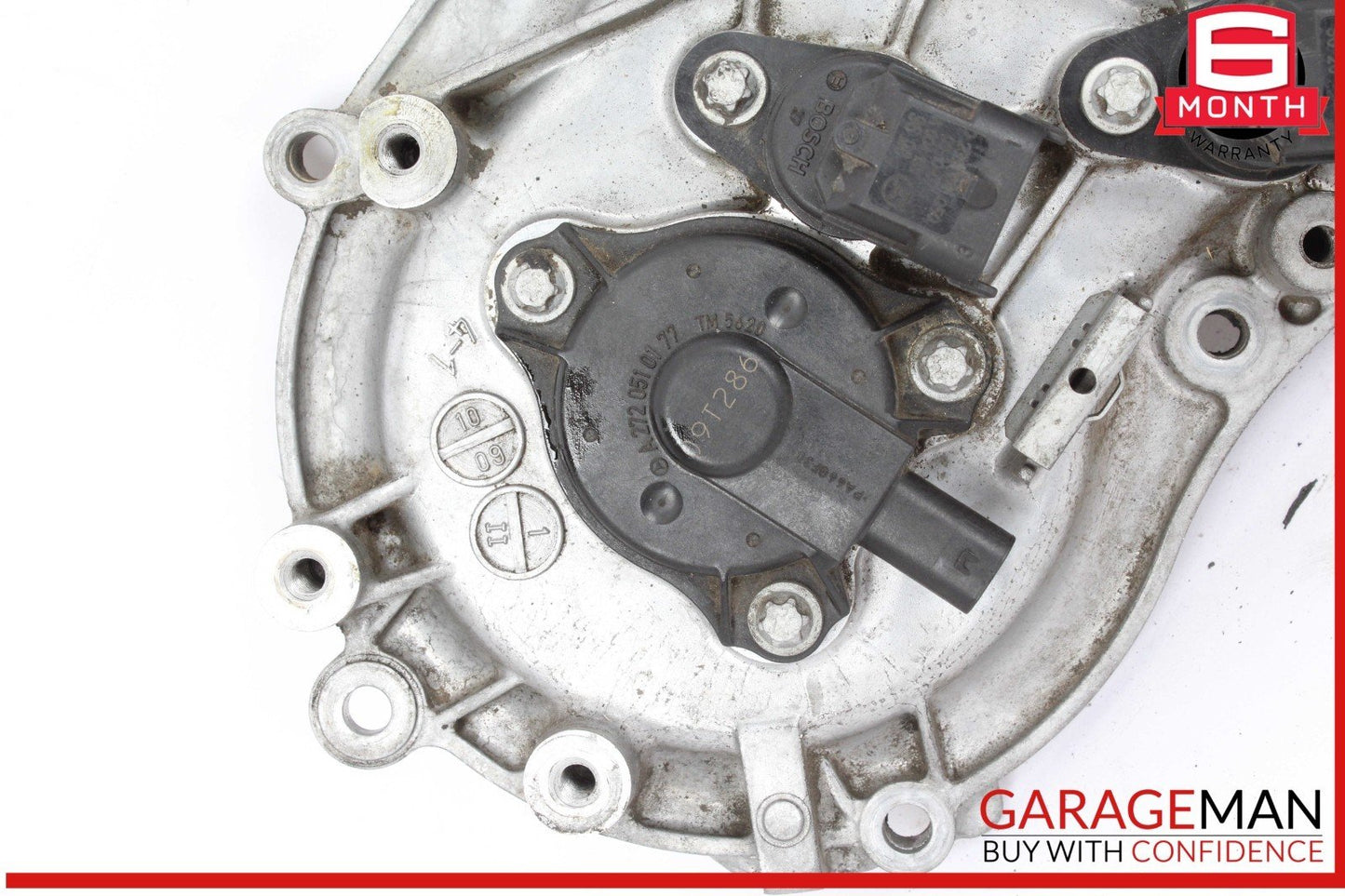 05-13 Mercedes W204 C300 E550 Front Left Side Engine Timing Chain Cover Plate