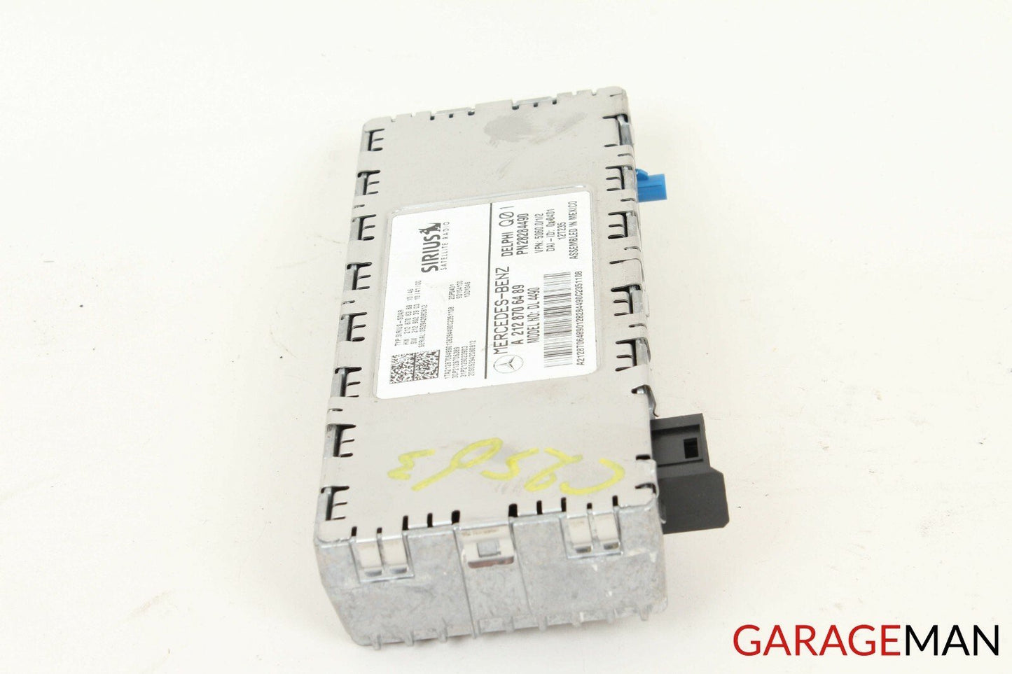 12-14 Mercedes W204 C250 CLS500 Sirius Satellite Radio Receiver Control Module