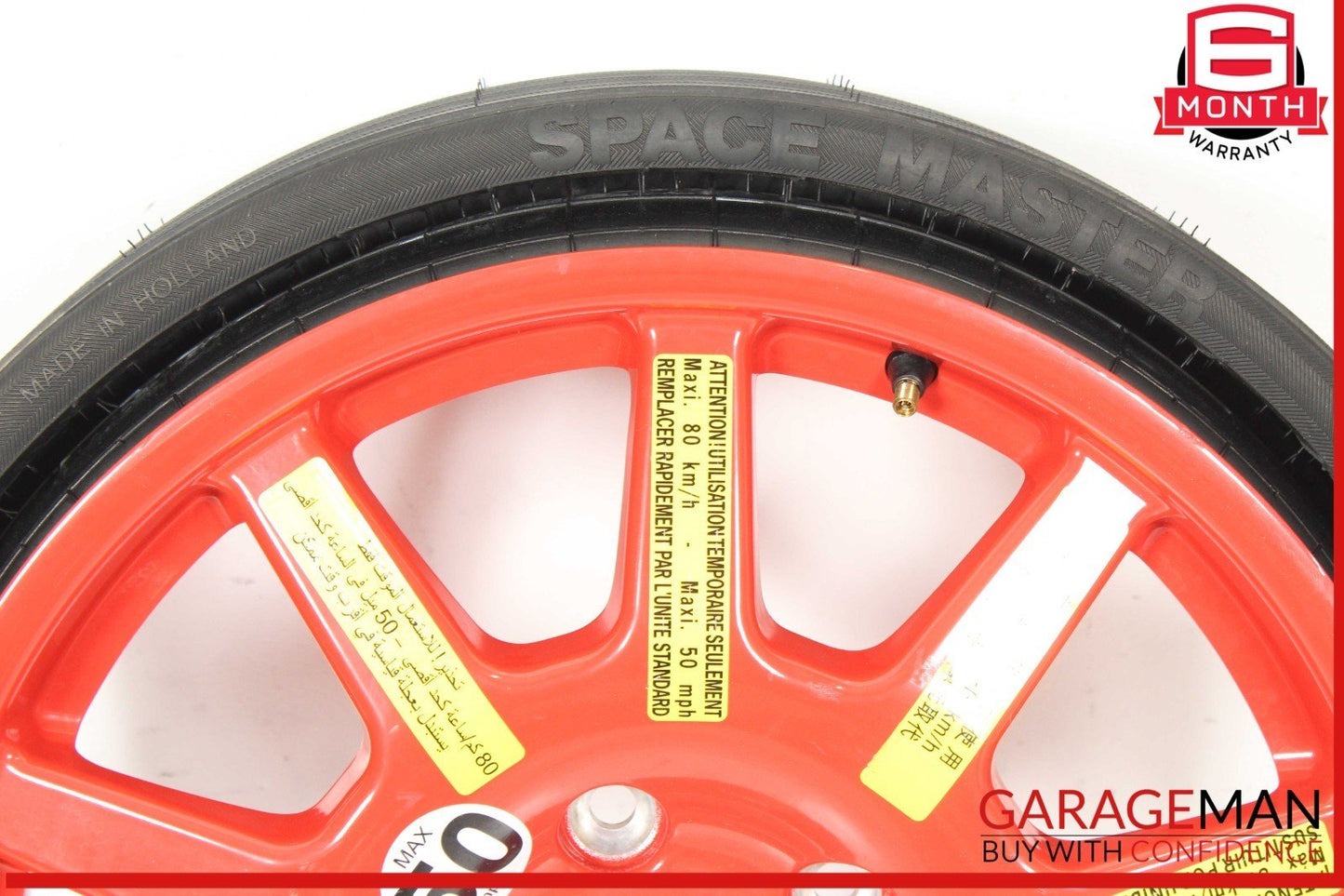 11-18 Porsche Cayenne 958 Emergency Spare Tire Wheel Donut Rim 18 18" OEM