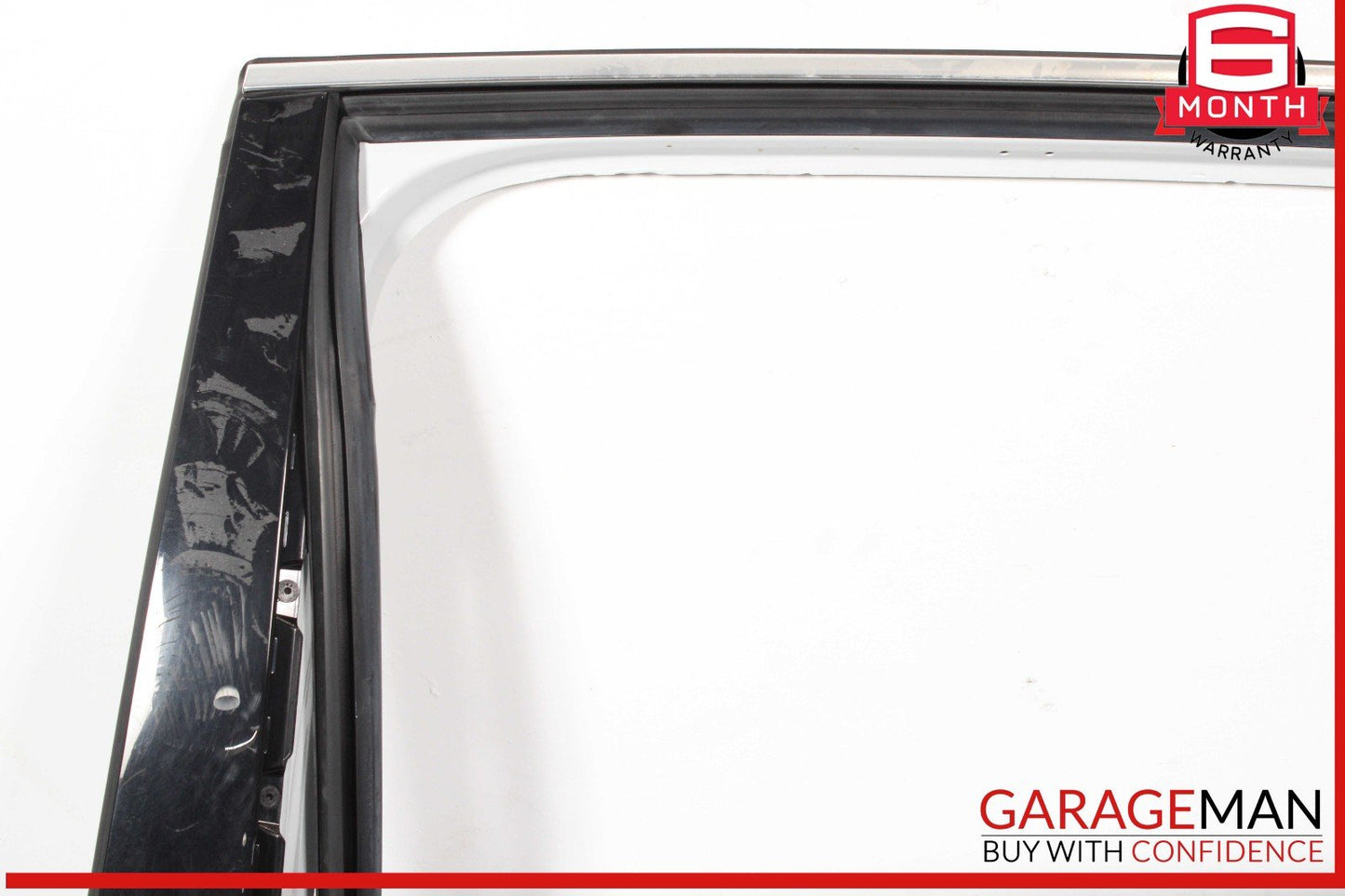 17-19 Audi Q7 Rear Left Driver Side Door Shell White OEM