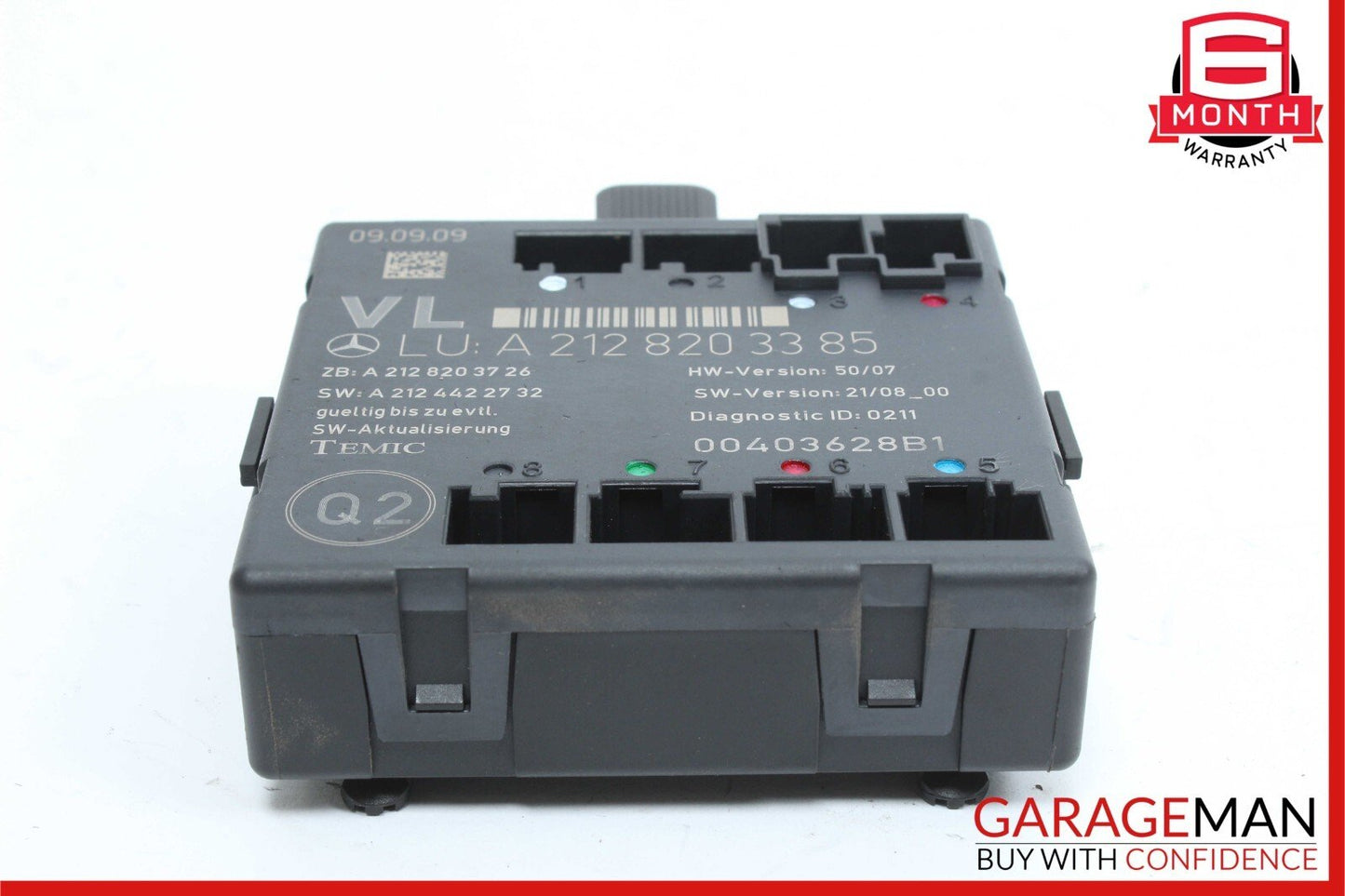 08-18 Mercedes CLS400 E400 E550 C300 Front Left Side Door Control Module Unit