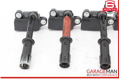 11-20 Mercedes W212 E350 Engine Ignition Coil Spark Plug Set of 6 Pc OEM