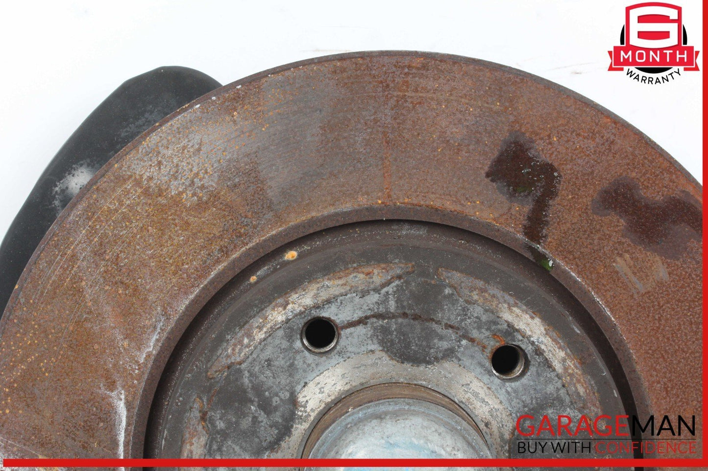 03-09 Mercedes W209 CLK320 Front Left Spindle Knuckle Wheel Hub w/ Rotor Disc