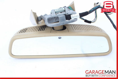 07-09 Mercedes W221 S550 S65 AMG Top Upper Rear View Mirror Brown 2218110007 OEM