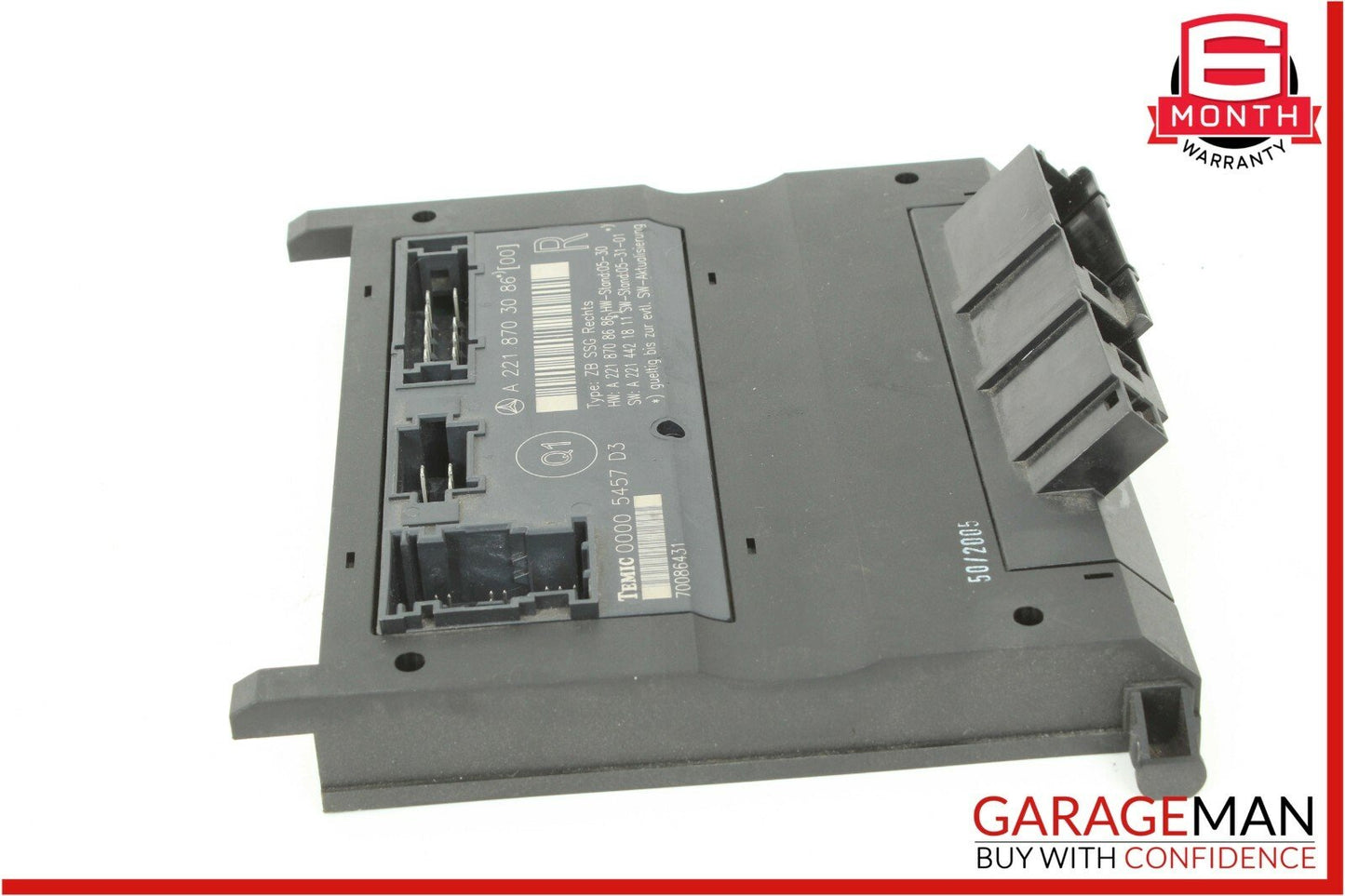 07-13 Mercedes W221 S550 S65 AMG Front Right Side Under Seat Control Module OEM