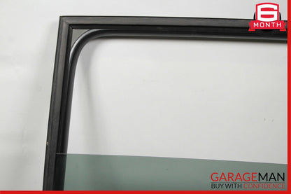 03-06 Porsche Cayenne 955 Rear Left Door Frame Window Regulator Glass Assy