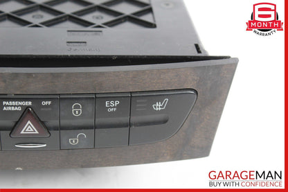 03-06 Mercedes W211 E55 E500 Center Console Control Switch Panel 2116800552 OEM
