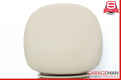 05-11 Mercedes R171 SLK280 Front Left / Right Side Seat Headrest Head Rest Beige
