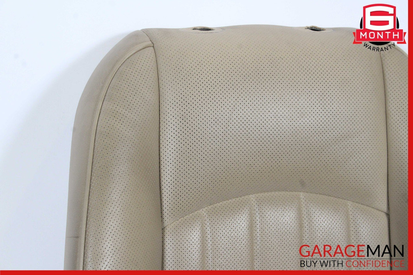 06-11 Mercedes W219 CLS550 Front Right / Left Side Top Upper Seat Cushion Brown