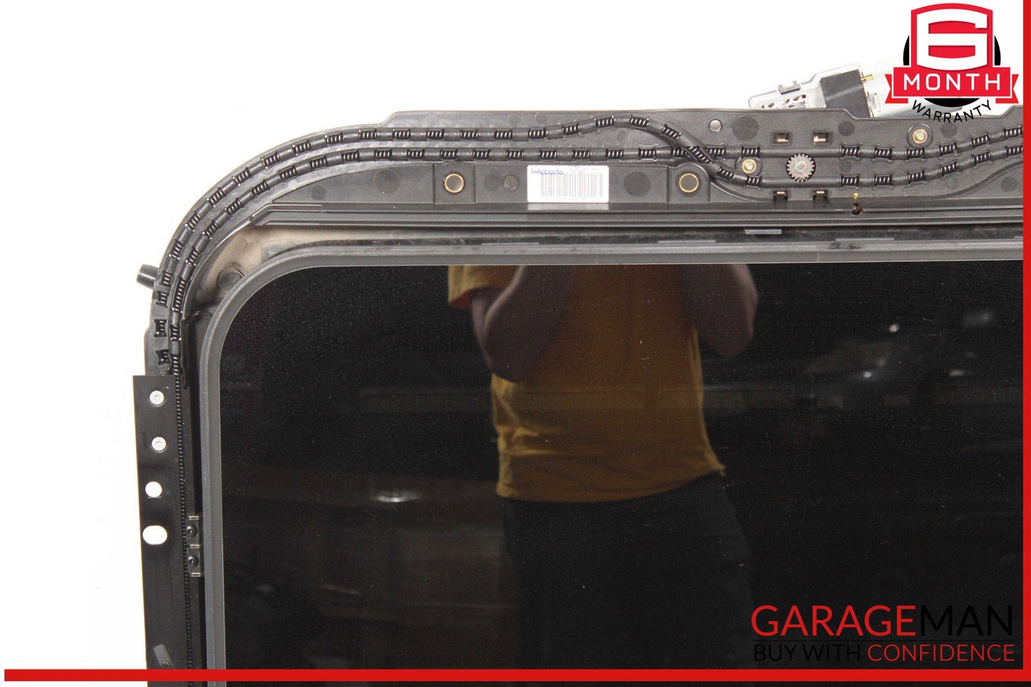 11-18 Porsche Cayenne 958 Sunroof Guide Rail Frame Glass Track OEM