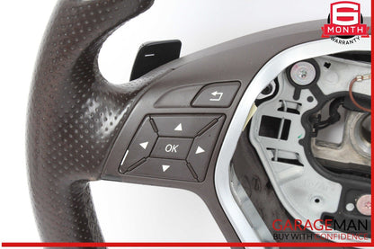 12-16 Mercedes W212 E350 CLS550 E550 Steering Wheel w/ Paddle Shifters OEM